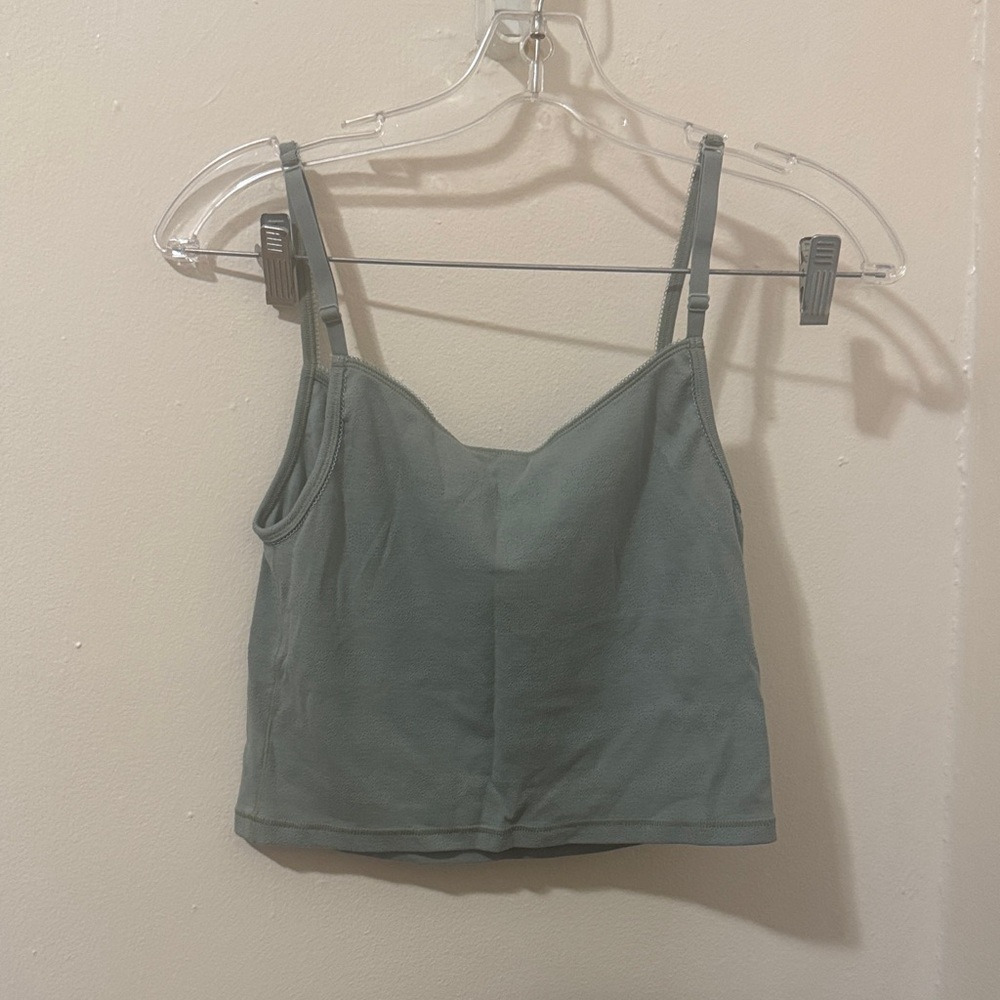 Skims Green Cami Top